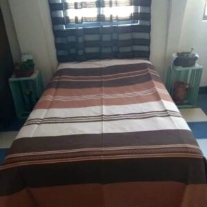 Colcha base Natural Natural / chocolate / Canela