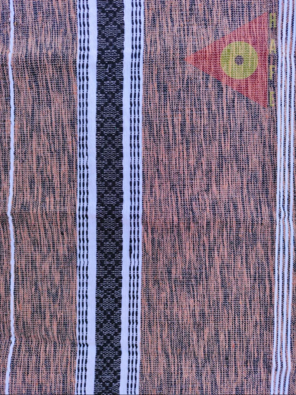 Juego de manteles / Jaspeado Cafe c/ Negro / Gris / Blanco / Negro - Image 4