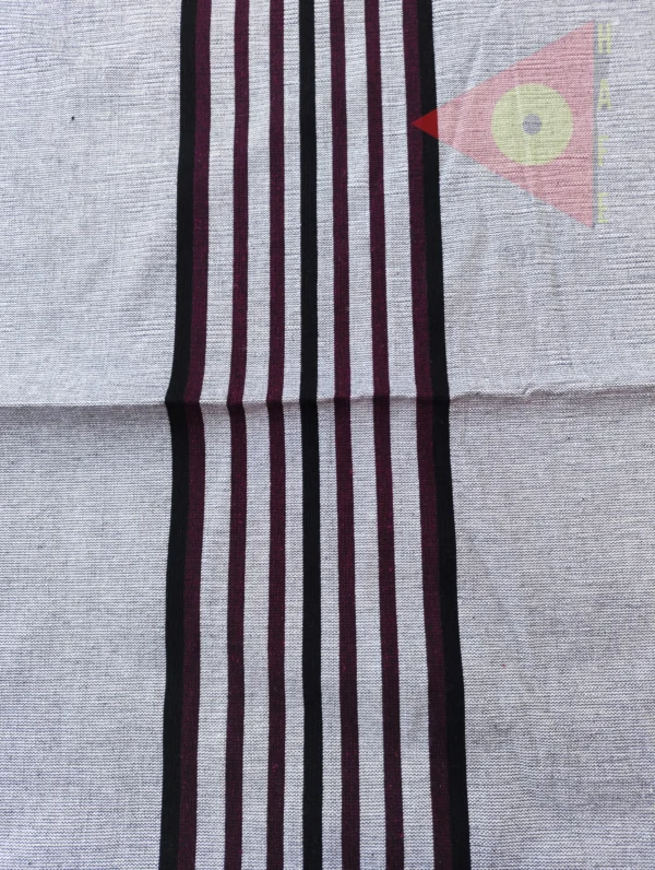 Colcha base Negro Gris/Rojo/Negro/Guinda - Image 3