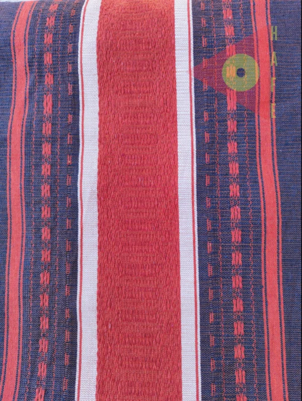 Mantel /Naranja/Natural/Azul Marino/ Negro - Image 4