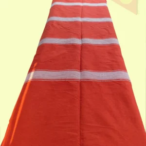 Colcha base Natural / naranja / natural