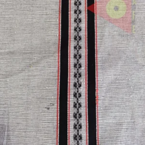 Colcha base Negro / Natural / negro/ Rojo