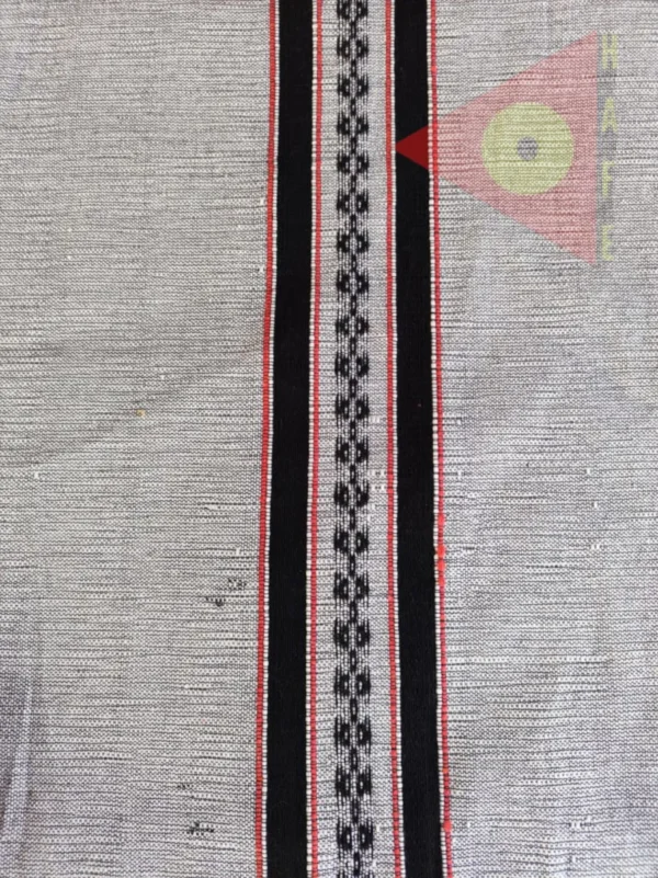 Colcha base Negro / Natural / negro/ Rojo