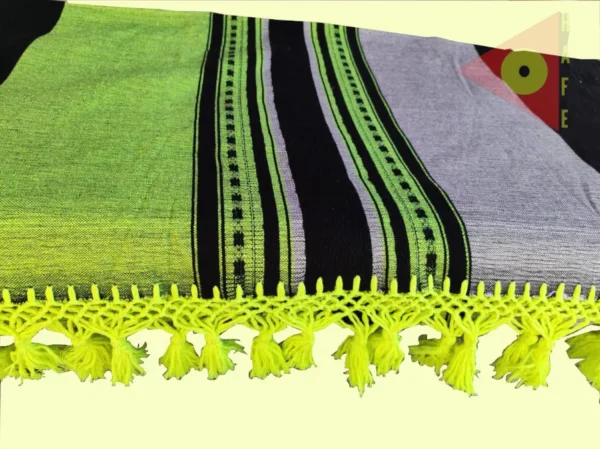Colcha base Negro / Verde / negro - Image 3