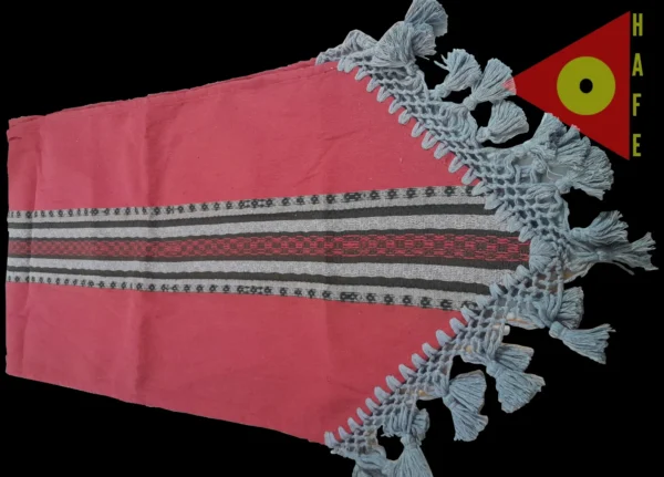 Camino de mesa Rosa/ Gris / Negro